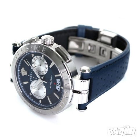 Луксозен мъжки часовник Versace VE1D00819 Aion Chrono Swiss Made -30%, снимка 2 - Луксозни - 35318620