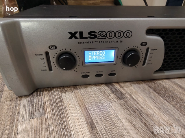 Crown XLS2000 - 2x650W, снимка 3 - Ресийвъри, усилватели, смесителни пултове - 52966673