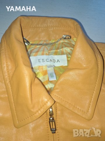 Escada  Дамско  Яке  S.   ЕСТЕСТВЕНА КОЖА , снимка 6 - Якета - 42180354