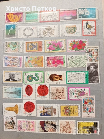 Класьор с пощенски марки. , снимка 5 - Филателия - 51008663