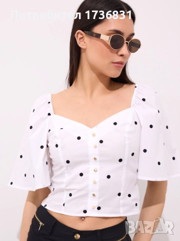 Чисто нова блуза Mohito , снимка 3 - Корсети, бюстиета, топове - 51729429