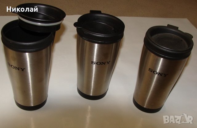 Термочаши SONY комплект 3 броя