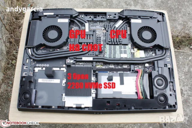 NVidia GTX 1080 8GB 210W/17.3 G-SYNC IPS FullHD/Intel Corе i7/16GB RAM/256GB+ 1TB HDD/MSI TITAN GT73, снимка 8 - Лаптопи за игри - 50068428