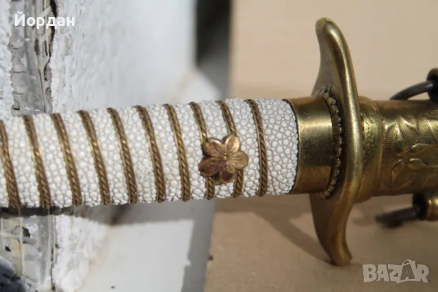 Японски Офицерски кортик WWII, снимка 11 - Антикварни и старинни предмети - 47812821