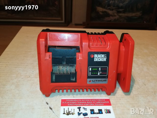BLACK & DECKER LITHIUM-CHARGER-GERMANY 2609212202, снимка 3 - Други инструменти - 34262277
