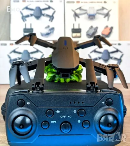 Дрон - Е88, снимка 6 - Дронове и аксесоари - 48634284