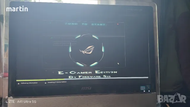 Touchscreen All-in-One MSI, снимка 3 - Работни компютри - 48490019