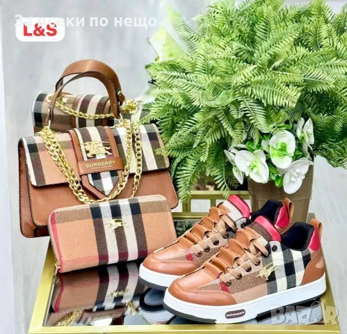 Burberry Дамски Маратонки👟Дамски Спортни Обувки Бърбъри - Различни Цветове Код SEM-20, снимка 3 - Маратонки - 55721490
