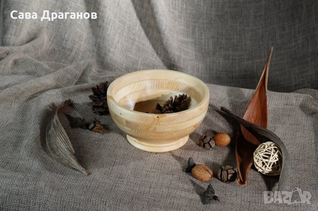Дървена купа, снимка 7 - Други - 38812019