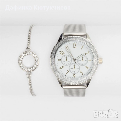 Комплект часовник и гривна Ezra