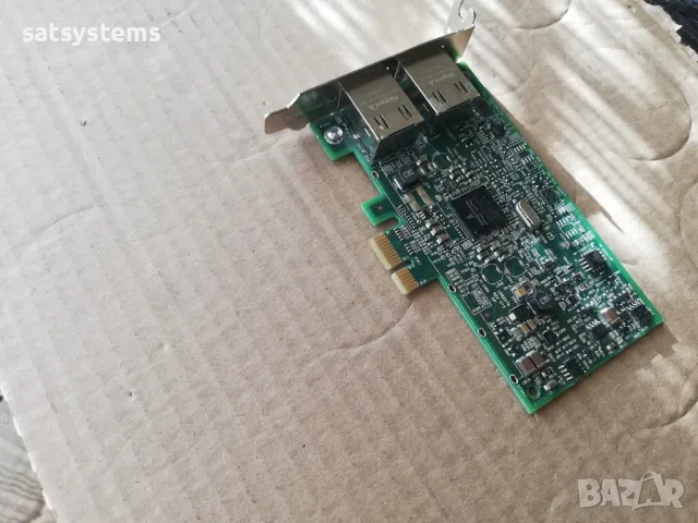 Dell Broadcom 5720 Dual-Port Gigabit Network Interface Card PCI-Е, снимка 4 - Мрежови адаптери - 47840229