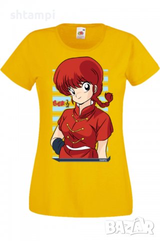 Дамска тениска Ranma Saotome,Анимация,игра,Празник,Повод., снимка 9 - Тениски - 38073840