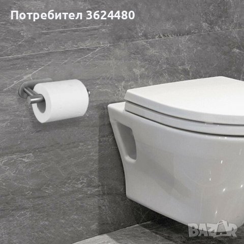 Аксесоар за тоалетна хартия без пробиване , самозалепващ, снимка 3 - Други стоки за дома - 39982708