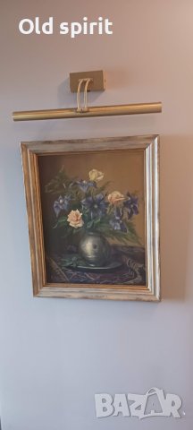 Антикварен натюрморт от двадесетте години на XX век - холандска школа, снимка 7 - Антикварни и старинни предмети - 39423597