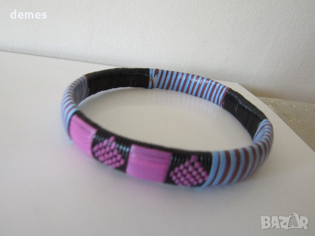  Сет от два броя африкански гривни, снимка 7 - Гривни - 33879046