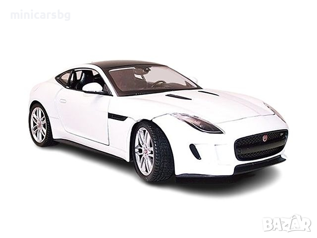 1:24 Метални колички: JAGUAR F-TYPE COUPE (ЯГУАР) Welly, снимка 2 - Колекции - 44512646
