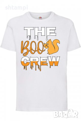 Детска тениска The Boo Crew 1,Halloween,Хелоуин,Празник,Забавление,Изненада,Обичаи,, снимка 2 - Детски тениски и потници - 38155537