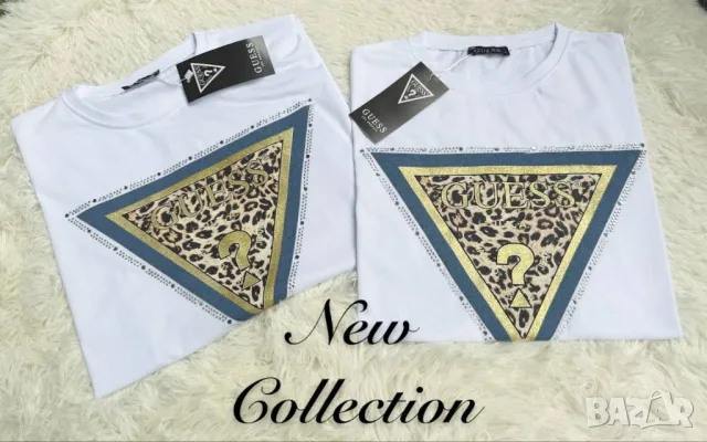 памучни дамски тениски guess , снимка 6 - Тениски - 50332282