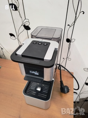 Капсулна кафе машина Caffitaly System IRIS S27 - сребро,+20 бр. капсули, снимка 4 - Кафемашини - 51842432
