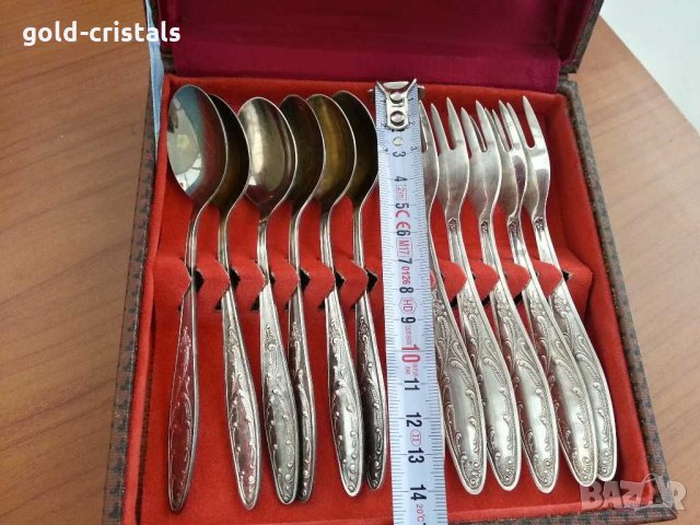 Руски комплект прибори мнц, снимка 2 - Антикварни и старинни предмети - 29771792