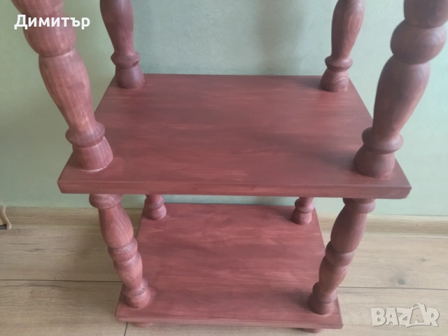 Ръчно изработена етажерка !!!, снимка 5 - Етажерки - 54353948