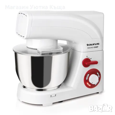 НОВ Испански Планетарен Миксер с ГАРАНЦИЯ 5.5л Taurus Mixing Chef, снимка 2 - Миксери - 49676970