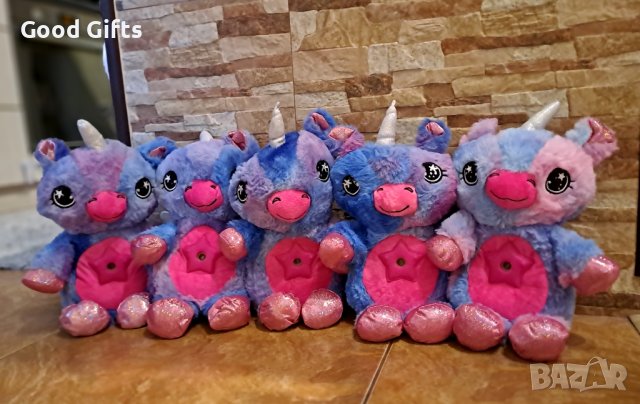 2в1 Плюшен еднорог + проектор звездно небе Star Belly, снимка 4 - Плюшени играчки - 38828314