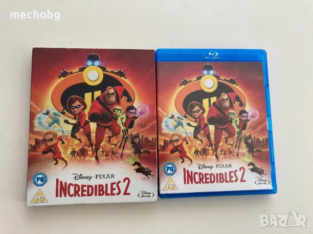 Incredibles 2 Blu-Ray филм, снимка 1 - Blu-Ray филми - 38316327