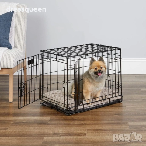 4482 Сгъваема транспортна клетка за кучета, 60 см