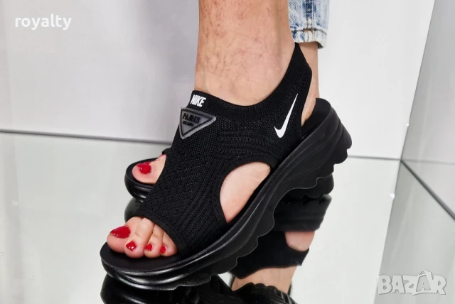 Nike черни дамски сандали , снимка 10 - Сандали - 51224932
