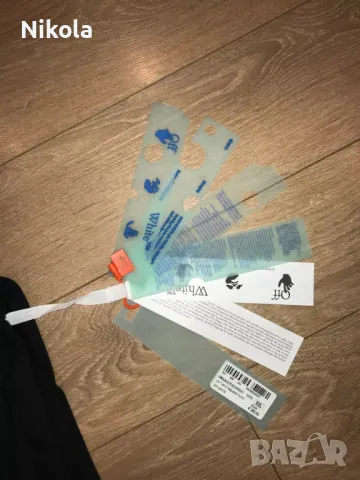 OFF-WHITE C/O VIRGIL ABLOH DEGRADE THUND SLIM тениска, размери: S, XL и XXL, снимка 2 - Тениски - 48355200