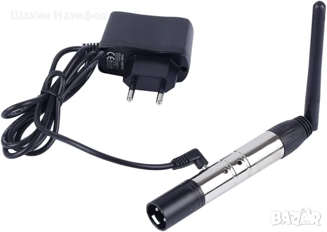 CHINLY DMX512 – Безжичен DMX приемник (2.4G ISM) за LED осветление (DJ, сцена, парти), снимка 2 - Други - 55848798
