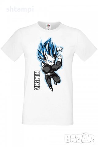Мъжка тениска Dragon Ball Z Vegeta,Анимация,игра,Празник,Повод,, снимка 2 - Тениски - 38096233