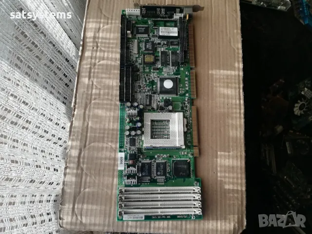 Pentium/6X86 SBC Ver.G5 ISA Single Board Computer CPU+FAN+RAM, снимка 8 - Дънни платки - 47461656