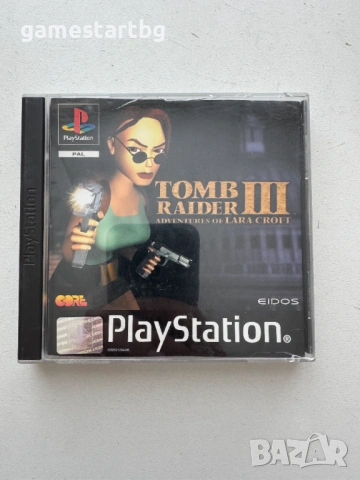   Tomb Raider III Adventures of Lara Croft за PS1