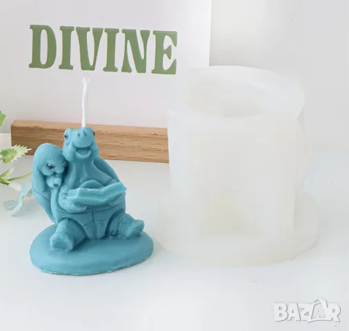 Молд заек и костенурка 