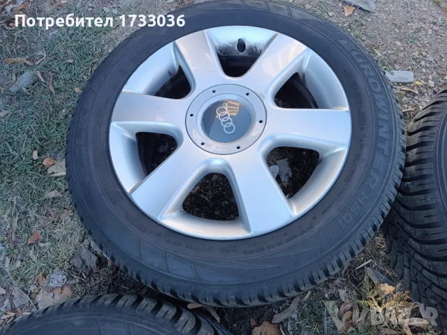 Джанти 16" 5x112 +Зимни гуми Vw , снимка 11 - Гуми и джанти - 47738311