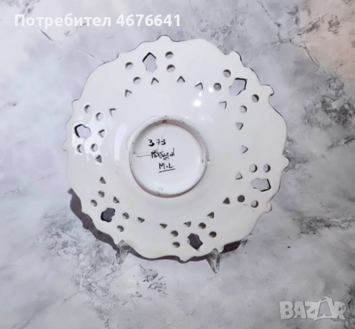 Керамична чиния, снимка 2 - Декорация за дома - 52942275