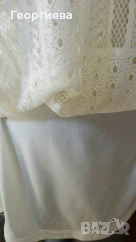 Изискана дантелена рокля👗🍀M/L,L👗🍀арт.1085, снимка 5 - Рокли - 29611257