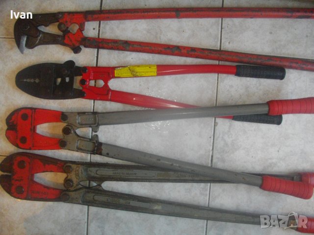 Японска Ножица Кримване Кабели 5 Размера HIT/Ножица Рязане Арматура-Големи-Профи-Френски/Немски-SAM