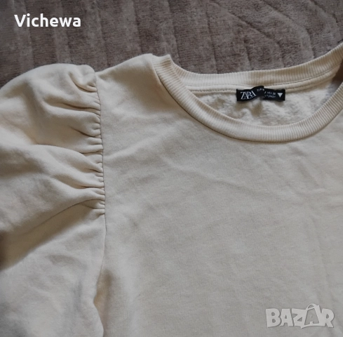 Блузка зара , снимка 2 - Блузи с дълъг ръкав и пуловери - 52739477