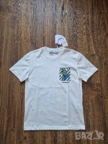 Страхотна мъжка тениска OFF WHITE & MARIO размер S M L XL , снимка 13 - Тениски - 50792263
