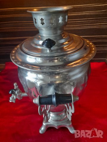 Стар самовар, снимка 9 - Антикварни и старинни предмети - 34436399