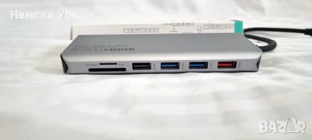 Многофункционална докинг станция MOKiN 13 в 1 USB C, снимка 3 - Други - 50374973