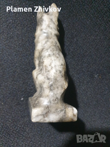 пластика от камък / немска овчарка/, снимка 4 - Антикварни и старинни предмети - 54037679