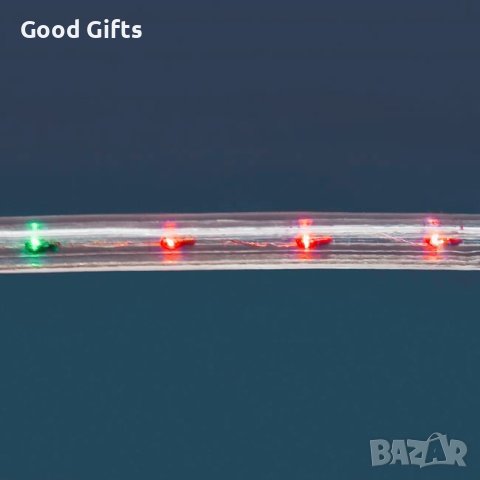 LED Светещ Коледен маркуч, 18м Многоцветен, снимка 2 - Лед осветление - 42743907