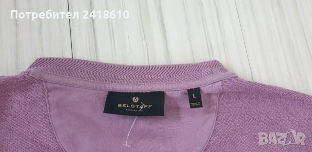 Belstaff Sweatshirt Cotton Mens Size 50/L ОРИГИНАЛ! Мъжка Блуза!, снимка 17 - Блузи - 48706448