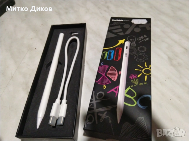 Scribble pen стилус за Айпад нов, снимка 5 - Друга електроника - 52944055