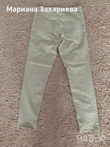 Дамски бежови дънки, размер XS, снимка 2 - Дънки - 37335516