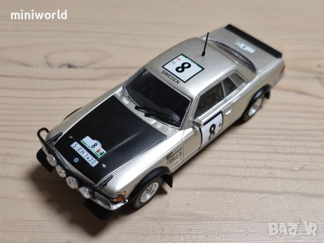 Mercedes Benz 500 SLC n.8 1980 - мащаб 1:43 на IXO/Altaya моделът е нов в PVC дисплей-кейс, снимка 7 - Колекции - 51209013